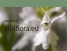Tablet Screenshot of albiflora.eu